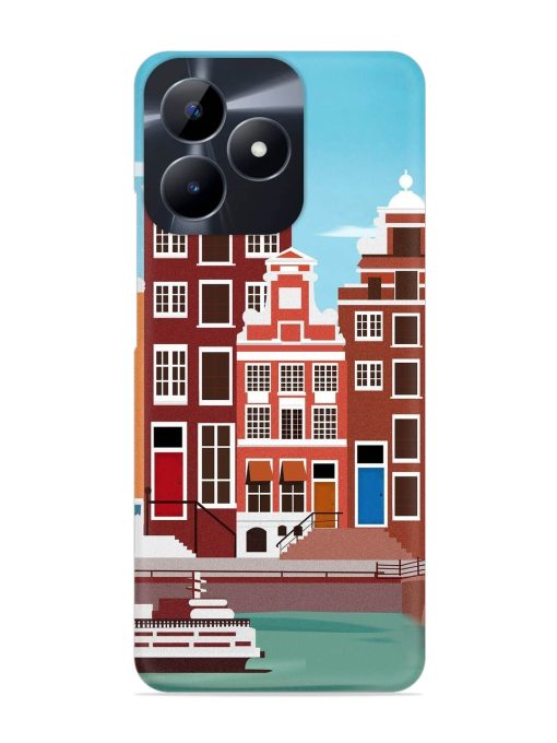 Scenery Architecture Amsterdam Landscape Snap Case for Realme C53 Zapvi