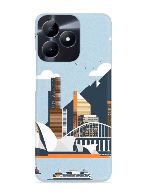 Sydney Opera Landscape Snap Case for Realme C53 Zapvi