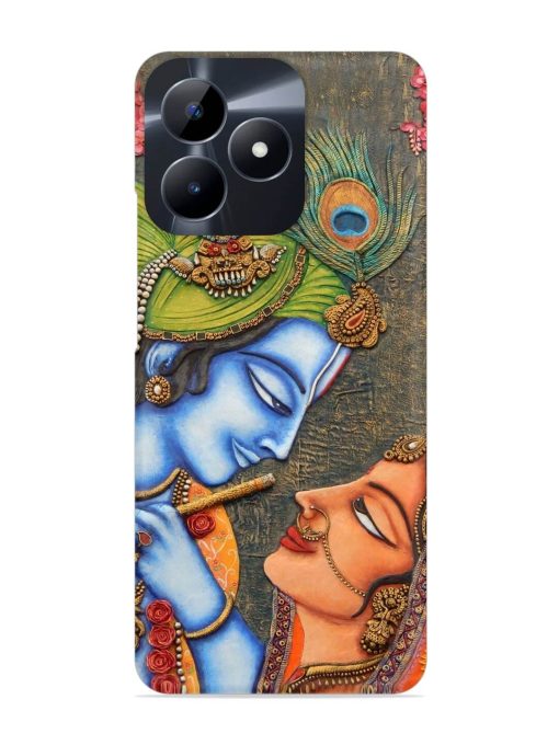 Lord Radha Krishna Flute Art Snap Case for Realme C53 Zapvi