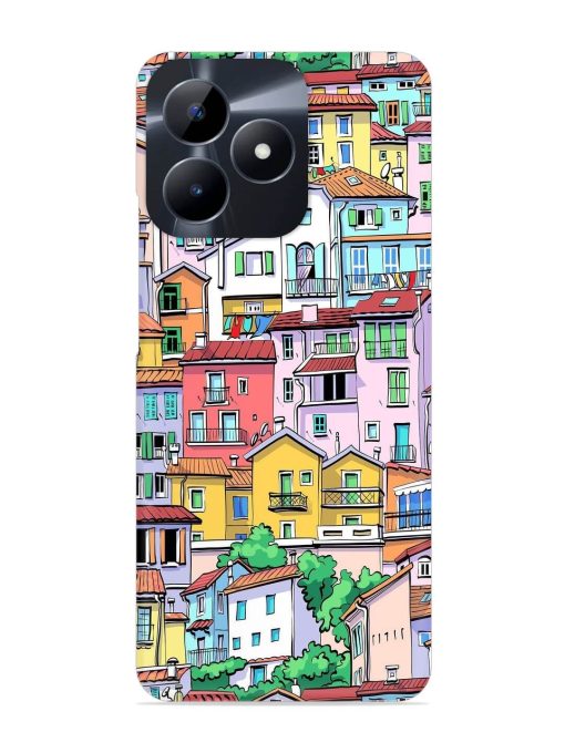 Europe Old Town Snap Case for Realme C53 Zapvi