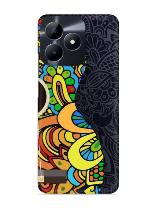 Guitar Vector Art Snap Case for Realme C53