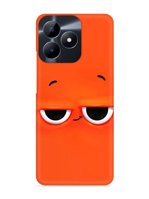 Smiley Face Snap Case for Realme C53 Zapvi