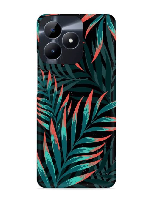 Green Leaf Art Snap Case for Realme C53 Zapvi