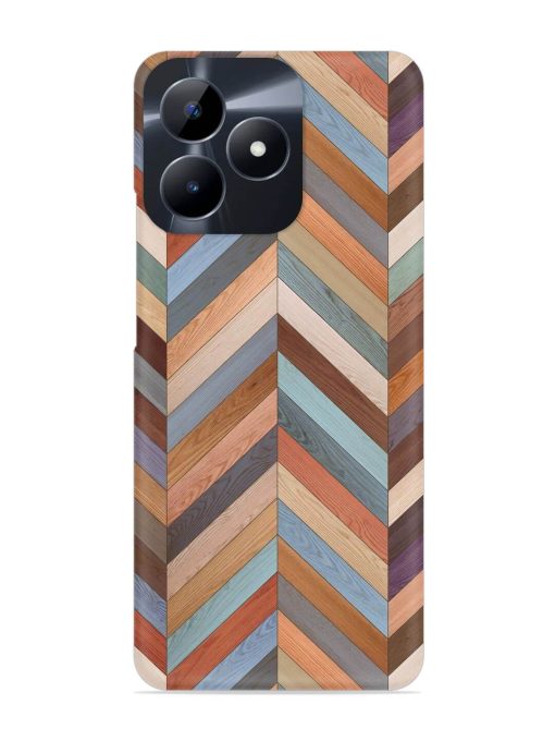 Seamless Wood Parquet Snap Case for Realme C53