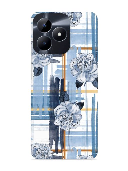 Watercolor Pattern Rose Snap Case for Realme C53