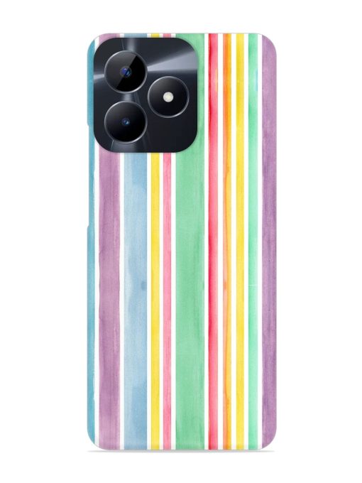 Hand Drawn Watercolor Snap Case for Realme C53