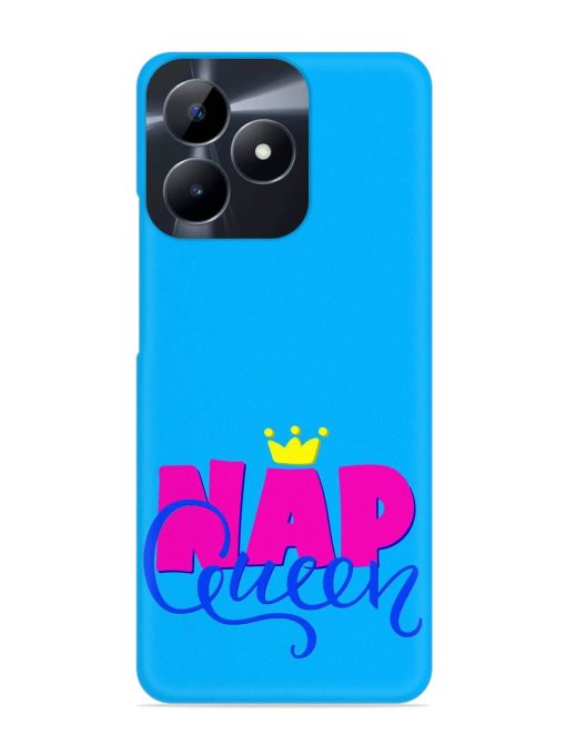 Nap Queen Quote Snap Case for Realme C53 Zapvi