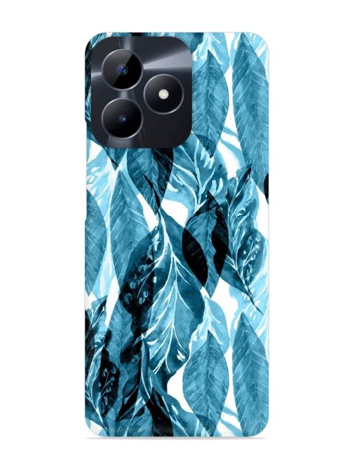 Leaves Pattern Jungle Snap Case for Realme C53 Zapvi