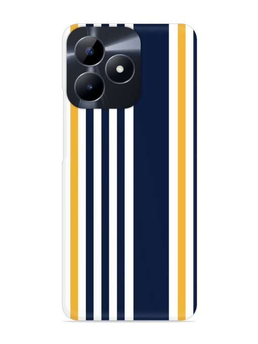 Seamless Stripe Pattern Snap Case for Realme C53 Zapvi