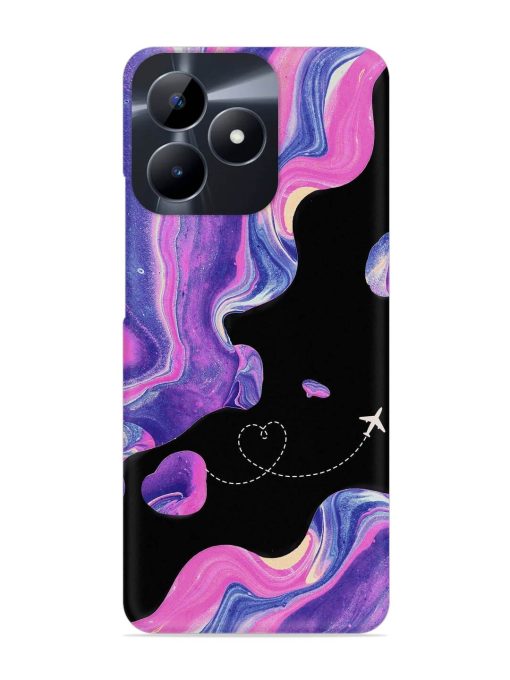 Glitter Art Snap Case for Realme C53 Zapvi