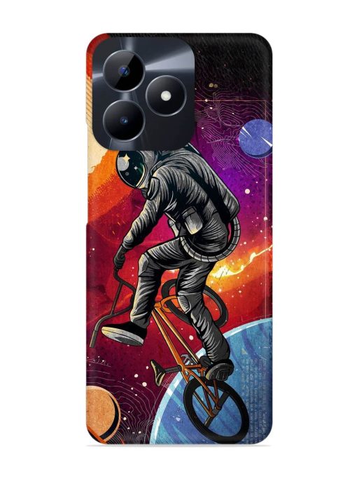 Super Eclipse Bmx Bike Snap Case for Realme C53 Zapvi