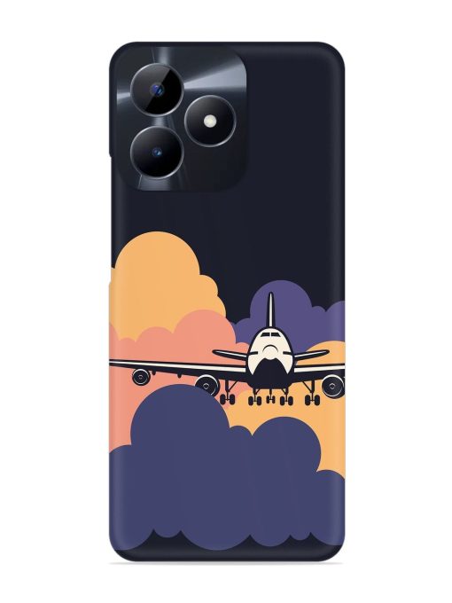 Aeroplane vector Snap Case for Realme C53 Zapvi