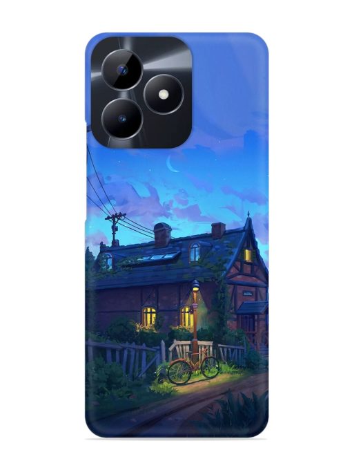 Beautiful Village House Snap Case for Realme C53 Zapvi