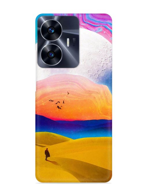 Sandy Desert Snap Case for Realme C55 Zapvi