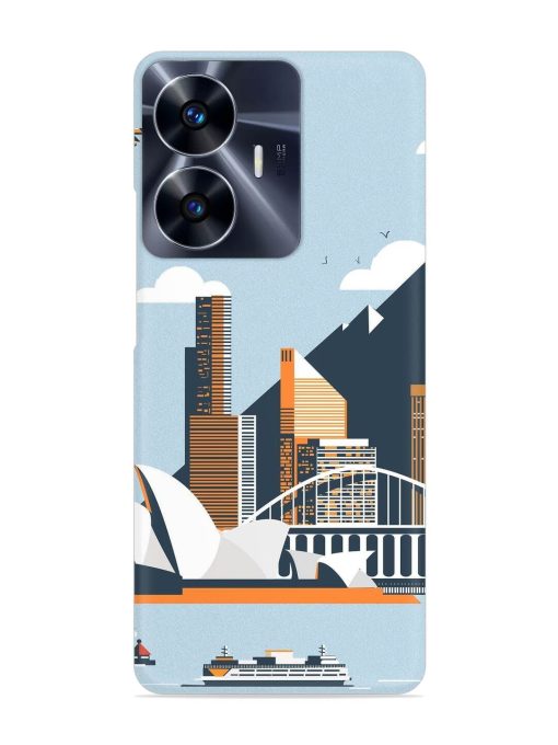 Sydney Opera Landscape Snap Case for Realme C55 Zapvi