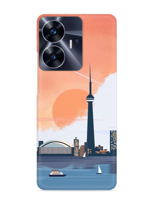 Toronto Canada Snap Case for Realme C55 Zapvi