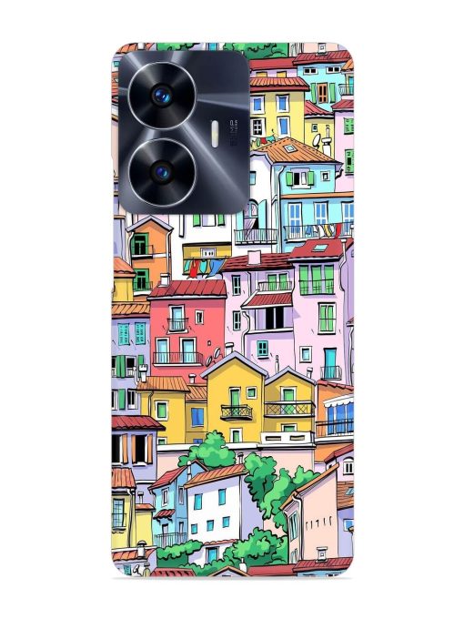 Europe Old Town Snap Case for Realme C55 Zapvi