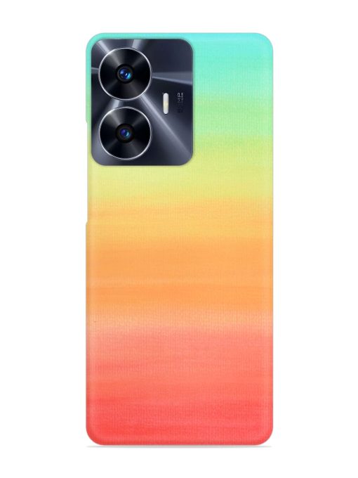 Background Sky Watercolor Snap Case for Realme C55 Zapvi