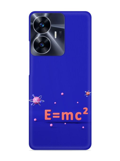 Formula Relativity Equation Snap Case for Realme C55 Zapvi