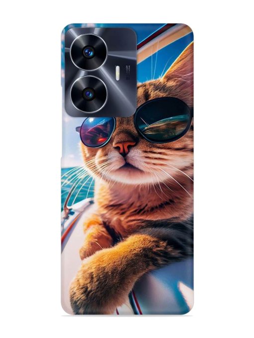 Cat In Style Snap Case for Realme C55