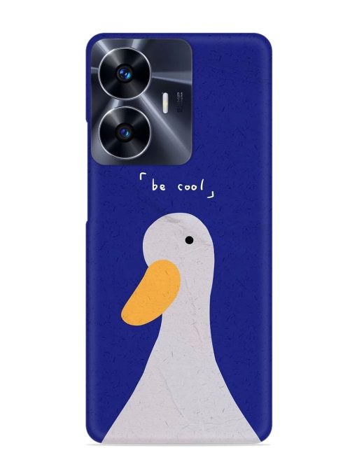 Be Cool Duck Snap Case for Realme C55 Zapvi