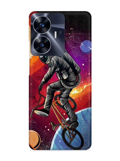 Super Eclipse Bmx Bike Snap Case for Realme C55 Zapvi