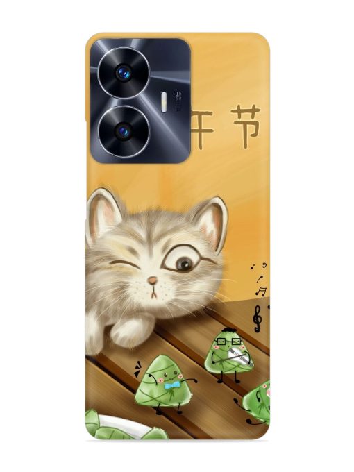 Cat Scorpion Dancing Snap Case for Realme C55