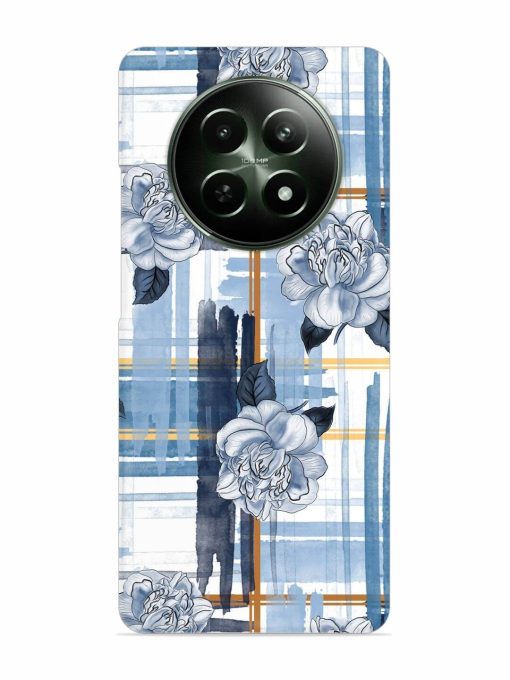 Watercolor Pattern Rose Snap Case for Realme C65 (5G)