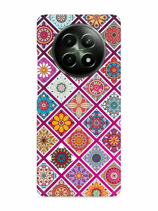 Seamless Tile Pattern Snap Case for Realme C65 (5G) Zapvi