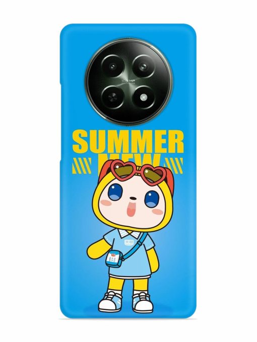 Summer Mew Cartoon Snap Case for Realme C65 (5G)