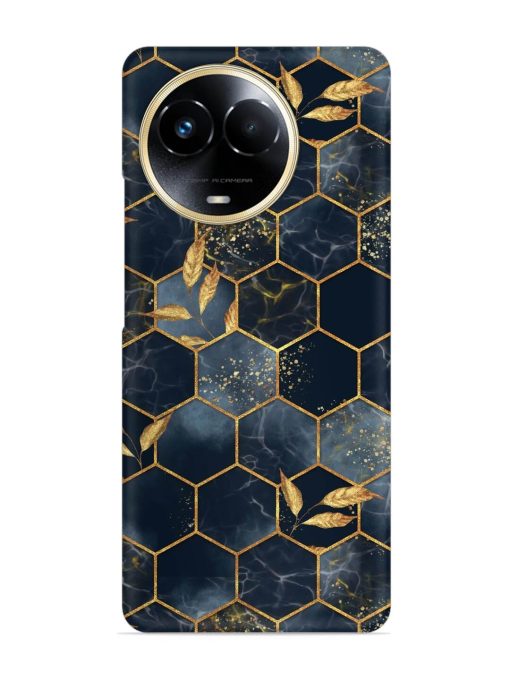 Marble Hexagon Seamless Snap Case for Realme C67 (5G) Zapvi