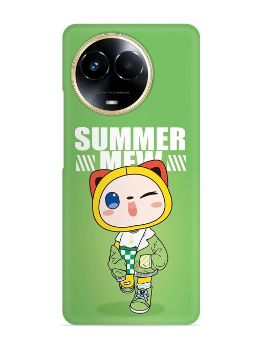 Summer Mew Snap Case for Realme C67 (5G) Zapvi