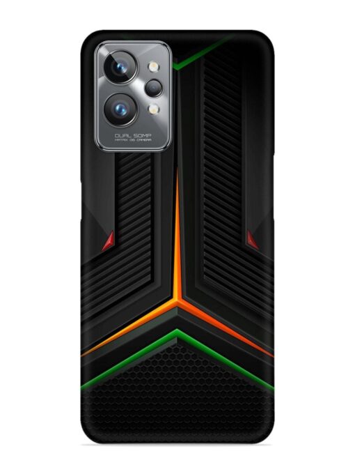 Orange Triangle Light Snap Case for Realme Gt 2 Pro Zapvi