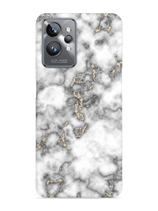 Gray And Gold Marble Snap Case for Realme Gt 2 Pro Zapvi