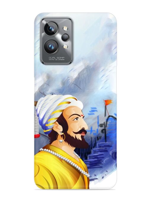 Shivaji Maharaj Color Paint Art Snap Case for Realme Gt 2 Pro