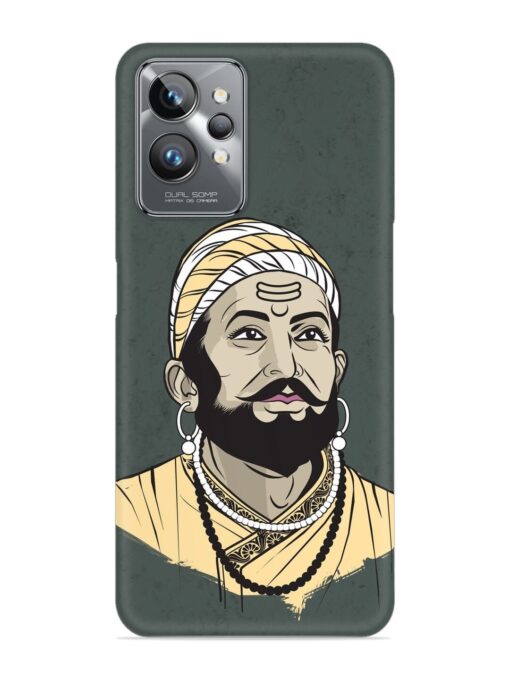 Shivaji Maharaj Vector Art Snap Case for Realme Gt 2 Pro