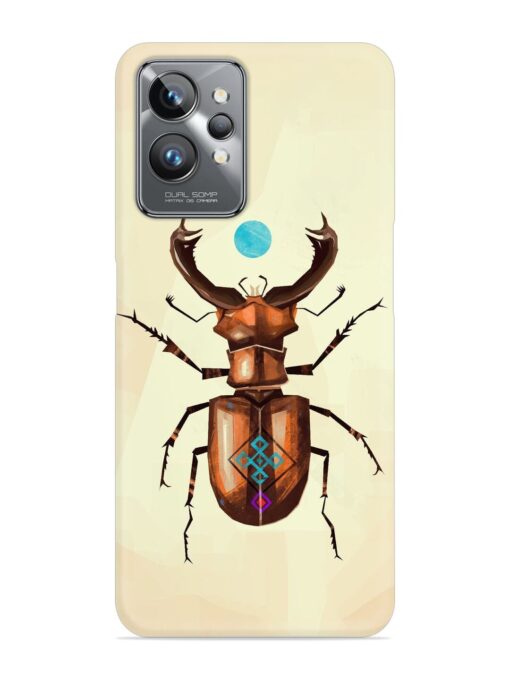 Stag Beetle Vector Snap Case for Realme Gt 2 Pro