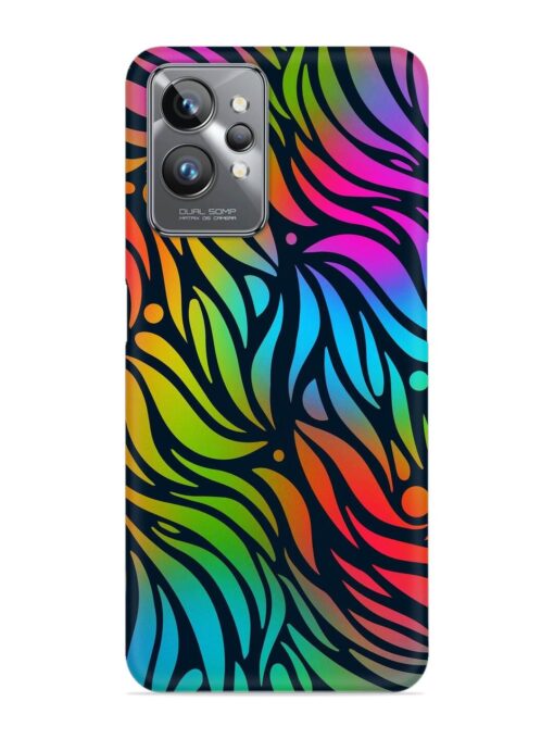 Abstract Leaf Design Snap Case for Realme Gt 2 Pro Zapvi