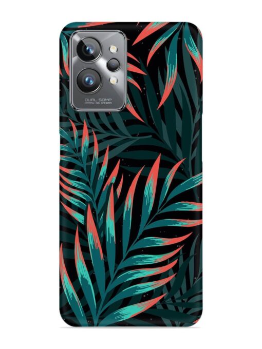 Green Leaf Art Snap Case for Realme Gt 2 Pro Zapvi