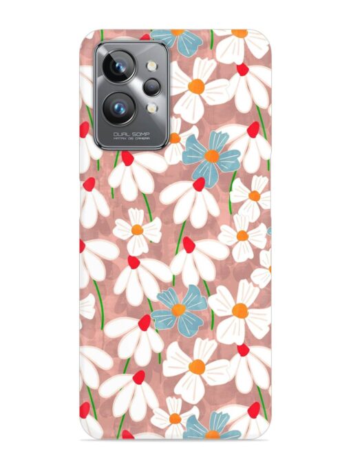 Abstract Petal Flowers Snap Case for Realme Gt 2 Pro