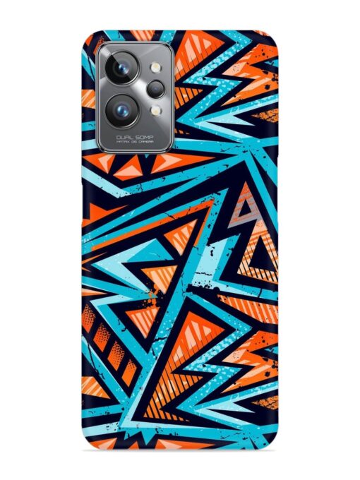 Abstract Seamless Grunge Snap Case for Realme Gt 2 Pro