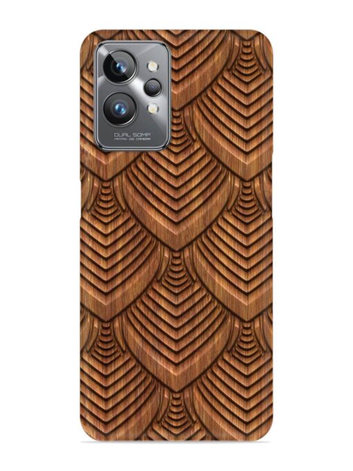 Carved Pattern On Snap Case for Realme Gt 2 Pro