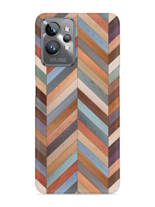 Seamless Wood Parquet Snap Case for Realme Gt 2 Pro