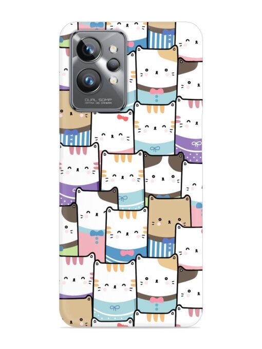 Cute Adorable Cat Snap Case for Realme Gt 2 Pro