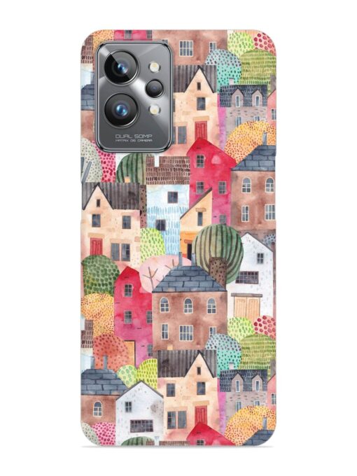 Abstract Seamless Pattern Snap Case for Realme Gt 2 Pro