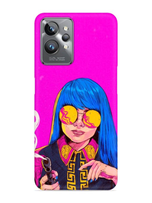 Aesthetic Anime Girl Snap Case for Realme Gt 2 Pro Zapvi