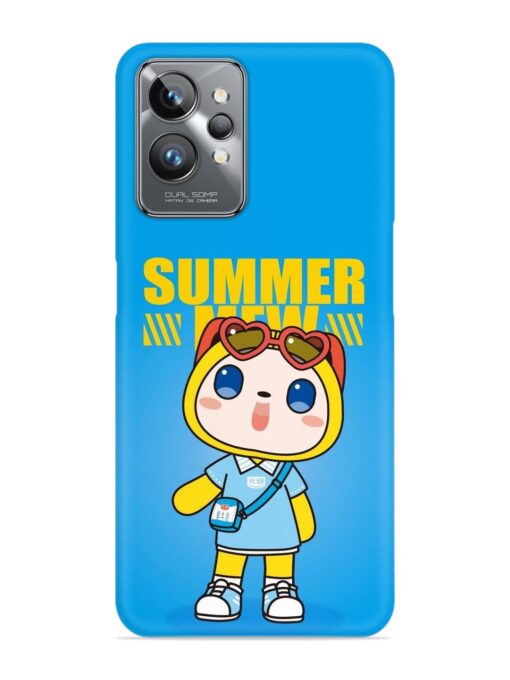 Summer Mew Cartoon Snap Case for Realme Gt 2 Pro