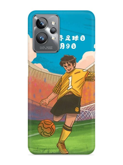 Soccer Kick Snap Case for Realme Gt 2 Pro