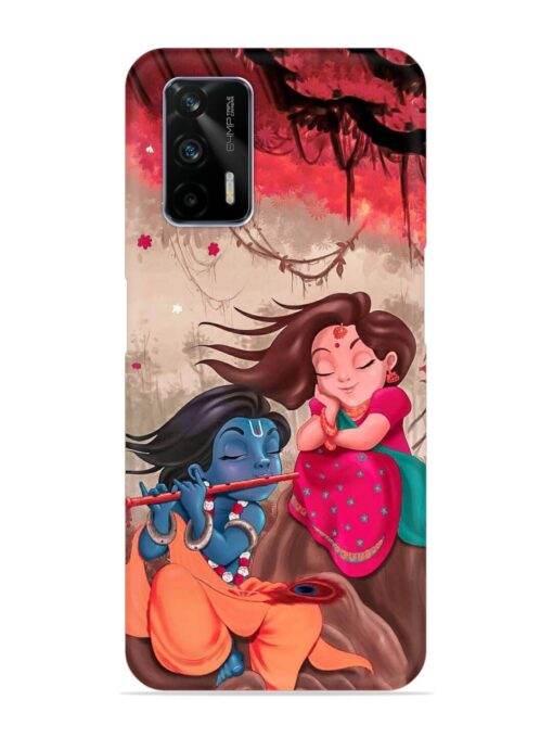 Radhe Krishna Water Art Snap Case for Realme Gt (5G) Zapvi