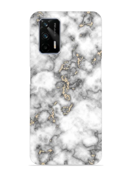 Gray And Gold Marble Snap Case for Realme Gt (5G)